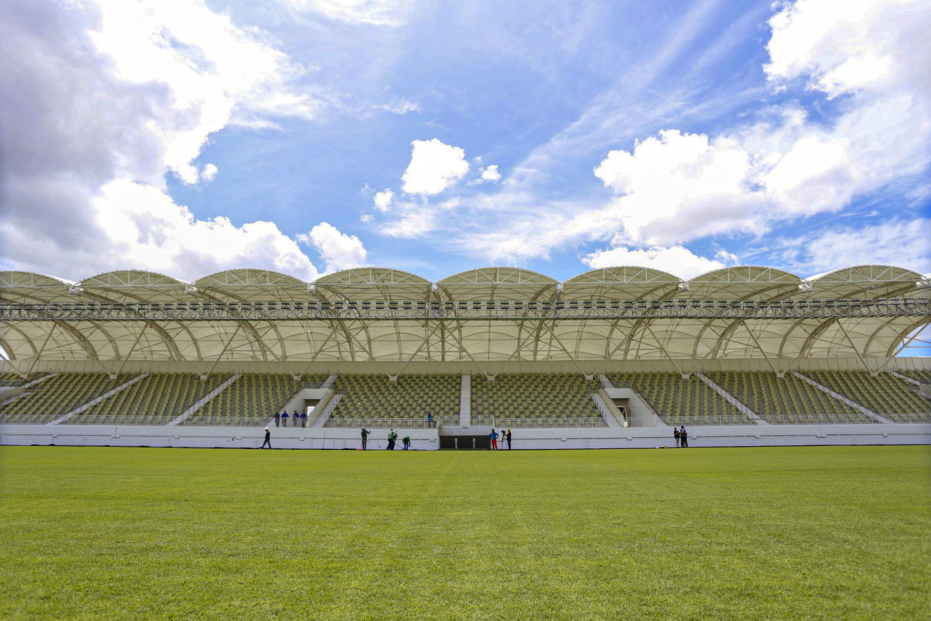 Arena Romeirão realiza avaliação de talentos do Projeto Esporte em 3 Tempos