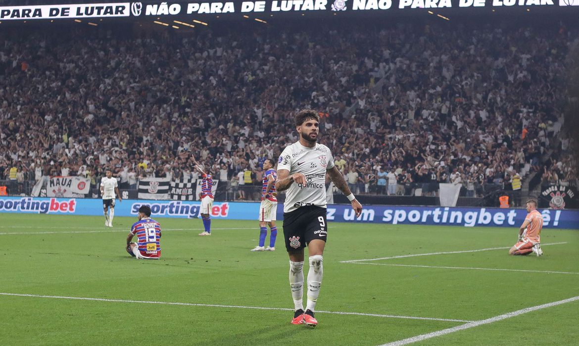 Sul-Americana: Corinthians e Fortaleza ficam no 1 a 1 na ida da semi