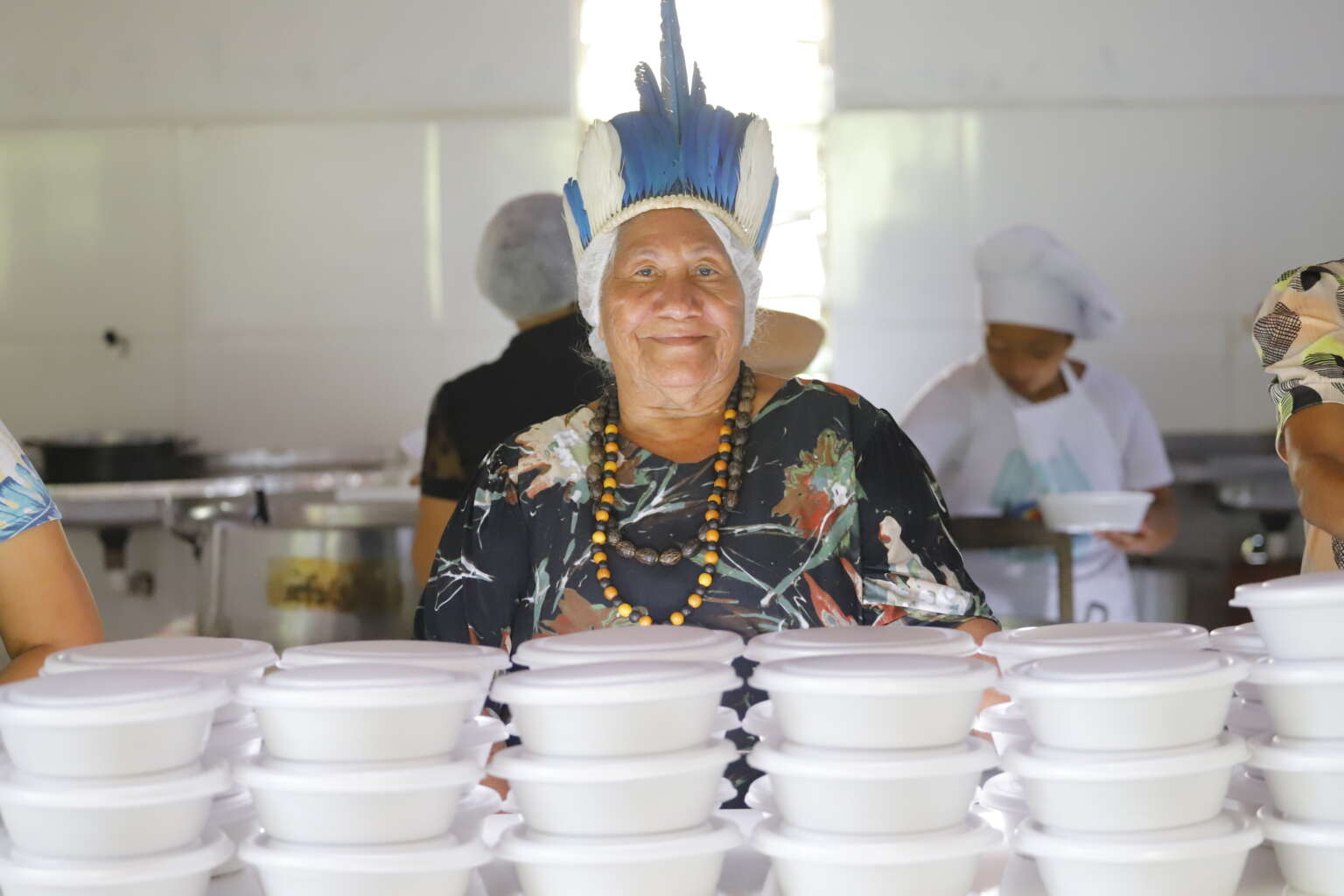 Ceará Sem Fome inicia cozinha em reserva indígena na cidade de Pacatuba