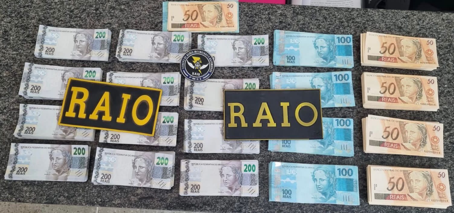 Dupla é presa em flagrante com mais de R$ 126 mim em cédulas falsas na rodoviária de Iguatu