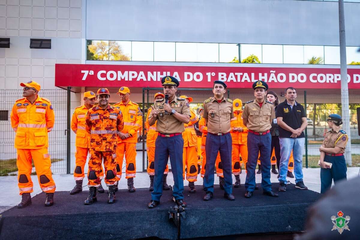 CBMCE e AESP realizam o XXIV Curso Básico de Combate a Incêndio Urbano.