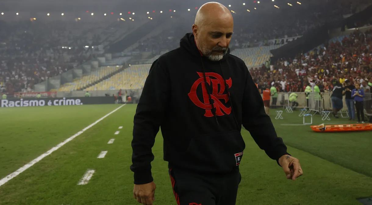 Flamengo demite o técnico Jorge Sampaoli