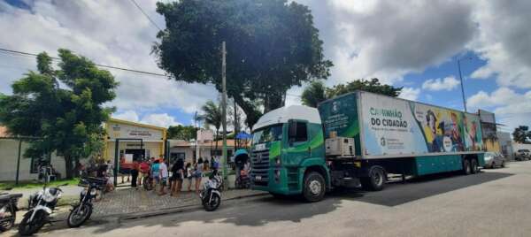 Caminhão do Cidadão fecha setembro com serviços em dez comunidades de sete municípios