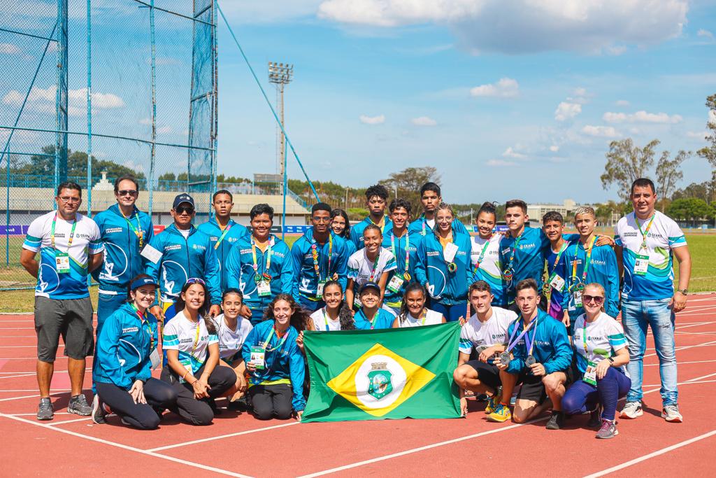 Delegação cearense conquista cinco medalhas no 1º bloco dos Jogos da Juventude