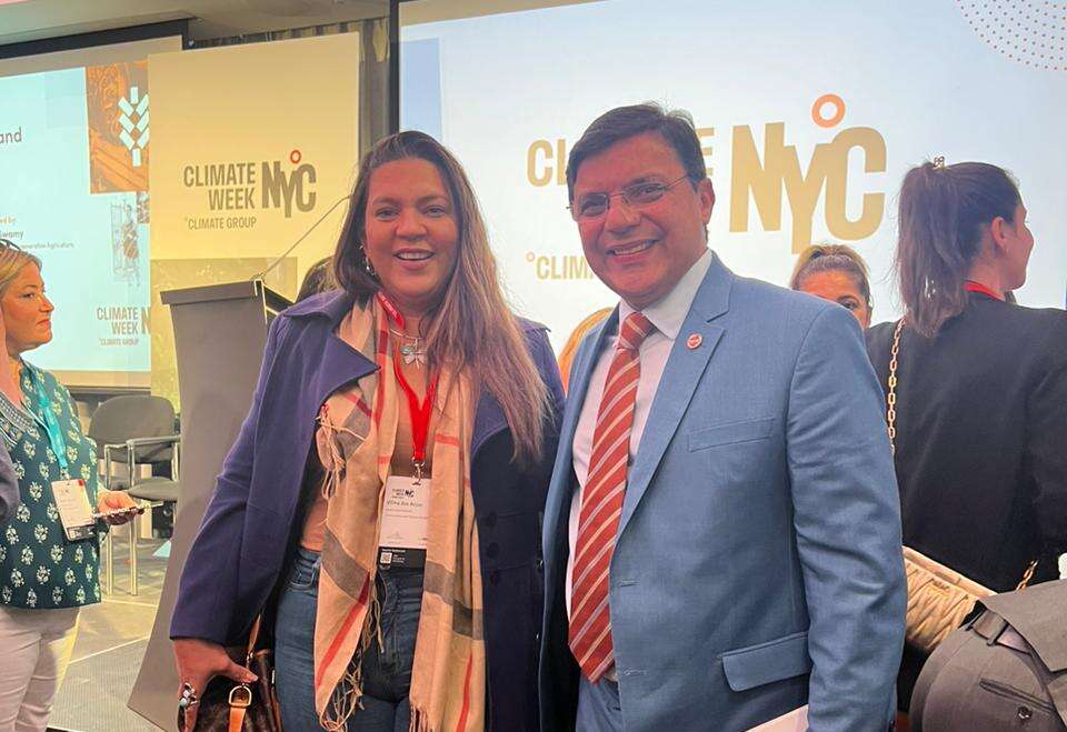 Em Nova York, titular da Sema afirma que “Ceará está cada vez mais comprometido com o combate à crise climática”.