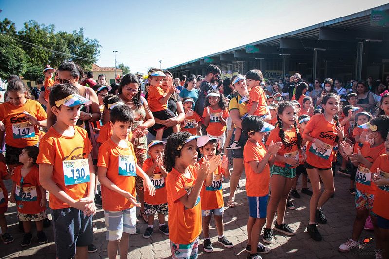 Maratoninha Sesc do Crato põe a criançada para se movimentar neste fim de semana