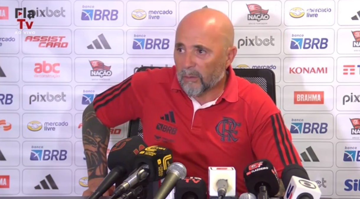 Diretoria do Flamengo quer “agilizar” novo técnico antes de demitir Sampaoli