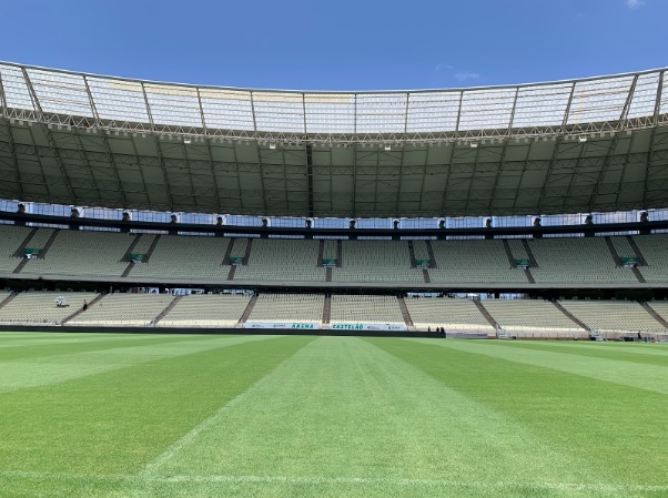 Com modernização de sistema em andamento, Arena Castelão terá iluminação híbrida nas próximas partidas