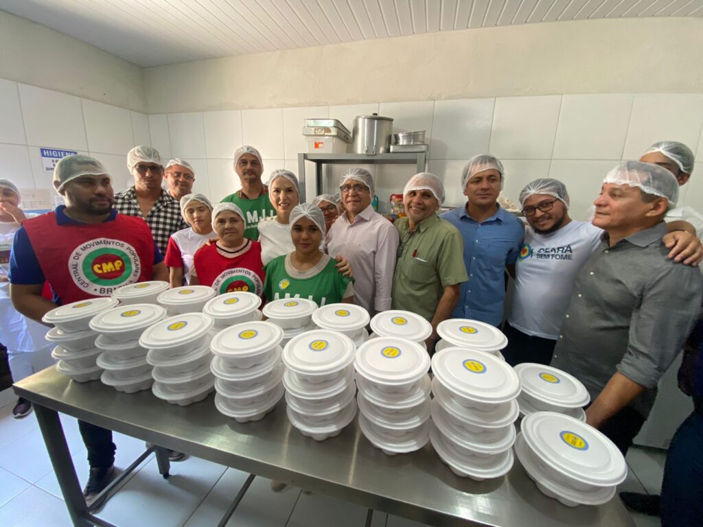 Ceará Sem Fome ultrapassa 1 milhão de refeições entregues desde o início das cozinhas do programa