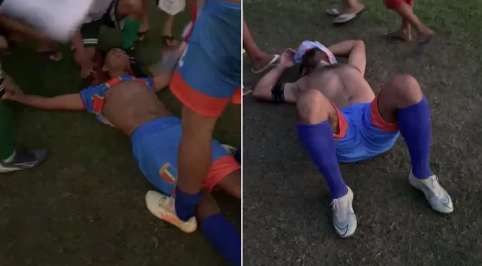 Atleta sofre parada cardíaca após árbitro usar spray de pimenta para conter confusão.