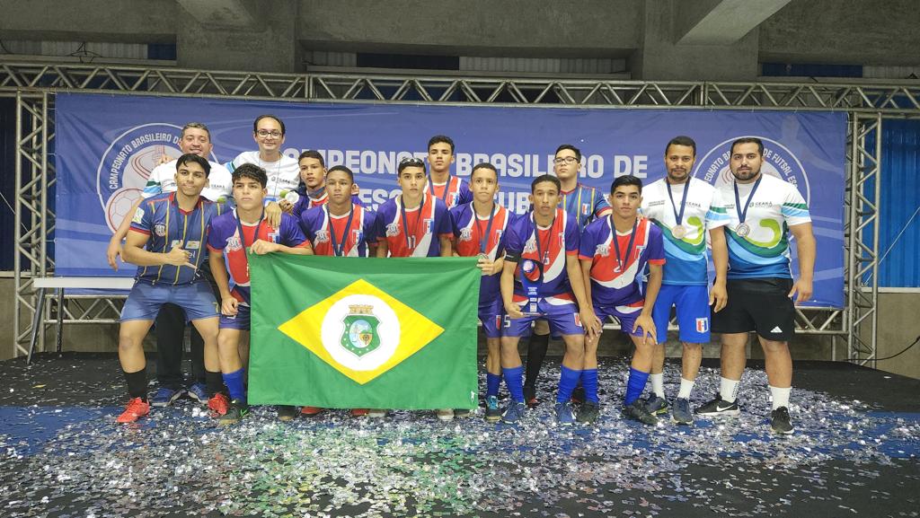 Ceará conquista 3º lugar no Campeonato Brasileiro Escolar de Futsal sub-17