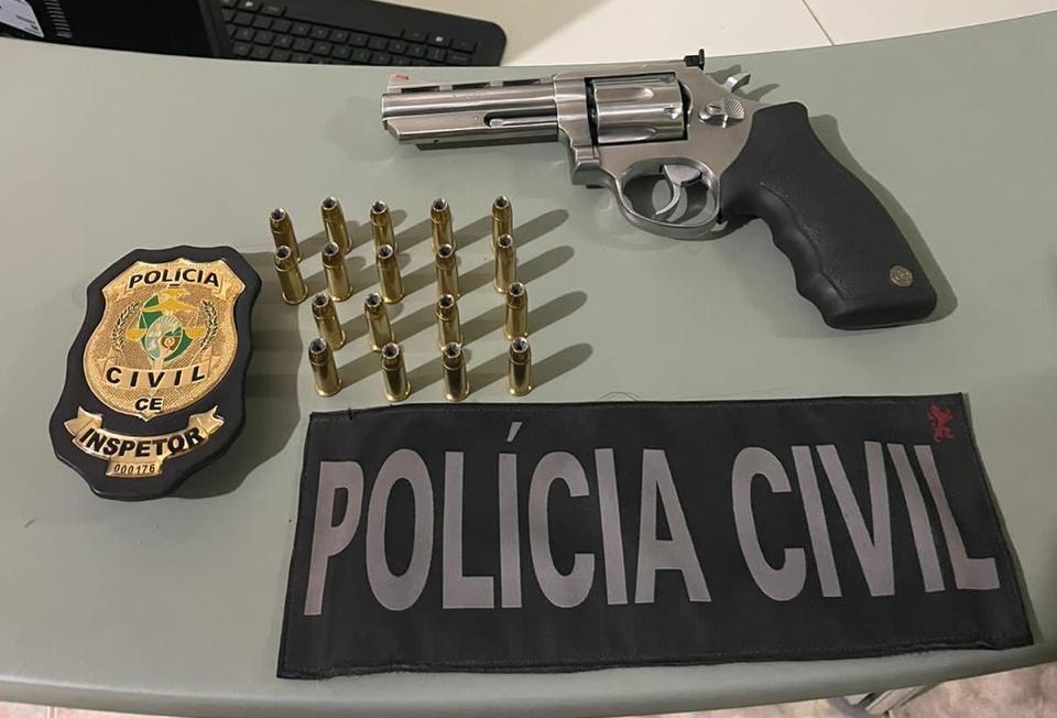 Homem com extensa ficha criminal é preso em flagrante pela Polícia Civil em Juazeiro do Norte