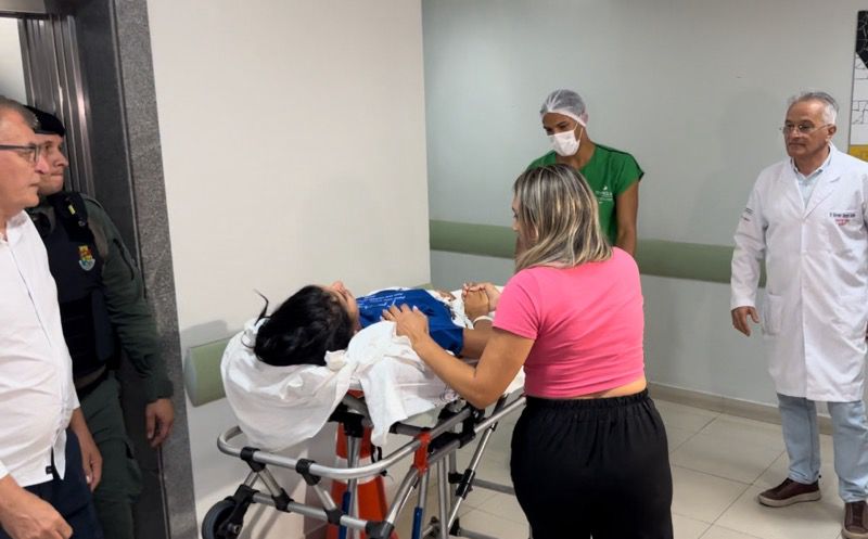 AO VIVO: Laísa Andrade recebe alta do Hospital Regional do Cariri após 15 dias de internação