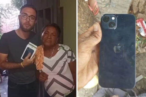 Gari encontra iPhone e devolve ao dono em Juazeiro do Norte