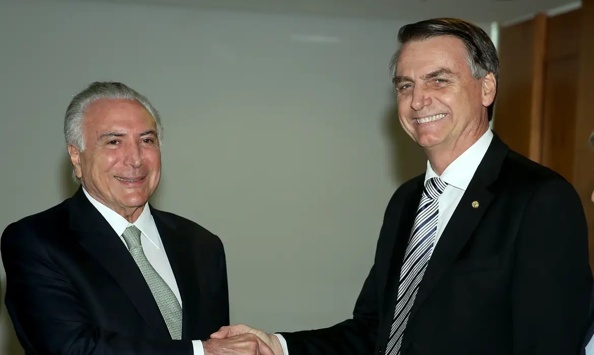 Jair Bolsonaro pediu conselhos a Michel Temer para compor discurso realizado em ato na avenida Paulista