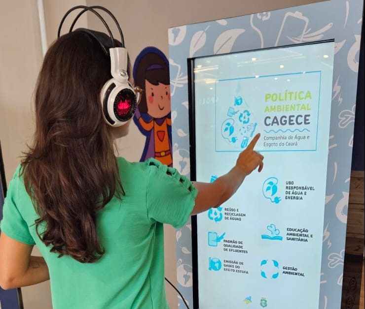 Cagece realiza ações educativas em comemoração ao Dia Mundial da Água