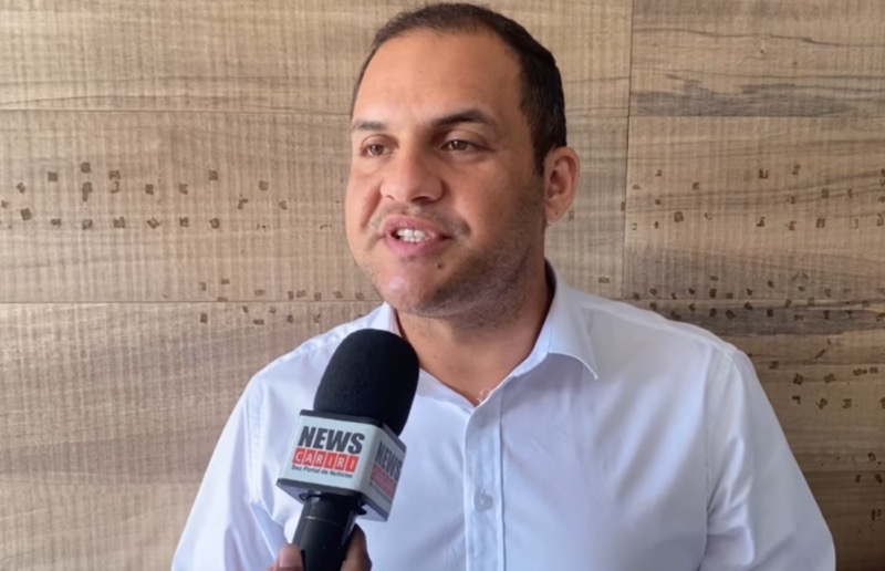 LUÃ ALMINO É O ENTREVISTADO DO PROGRAMA “GIRO NEWS”, NA TV NEWS CARIRI, DESTA QUARTA-FEIRA