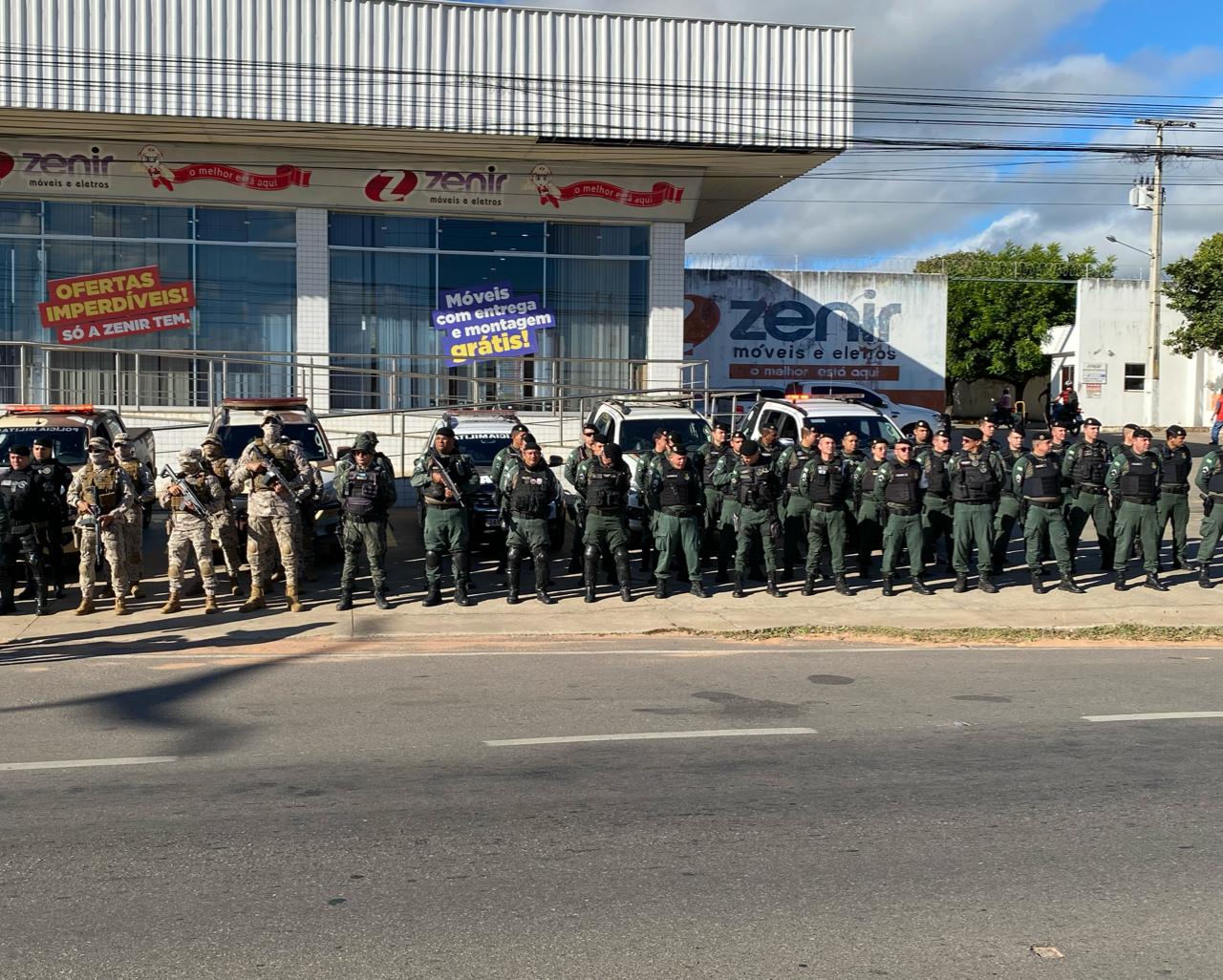 AO VIVO: Polícia Militar realiza operação “Força Total para combater criminalidade no Ceará