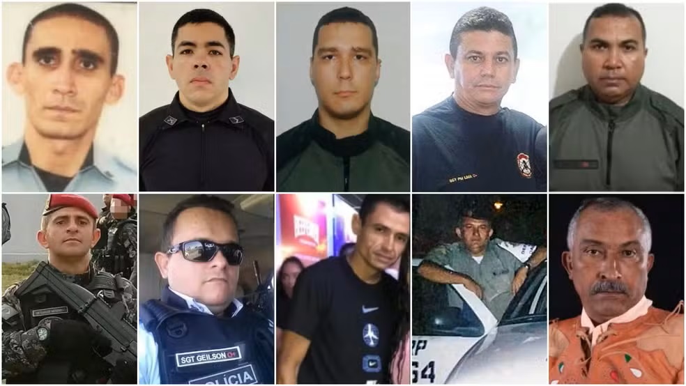 Dez policiais foram assassinados no Ceará em cinco meses de 2024, mais que o total dos anos anteriores