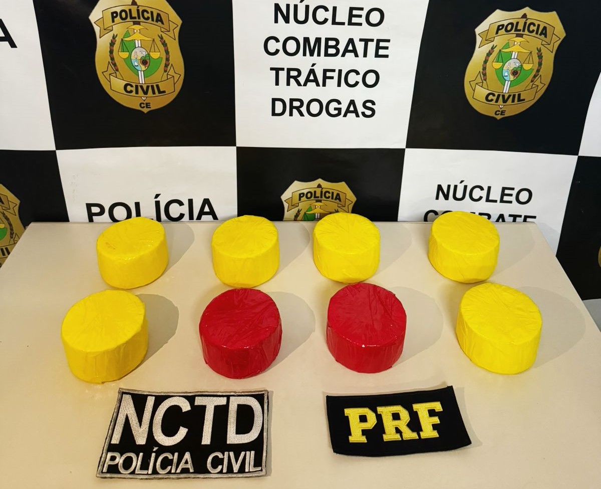 Mulher é presa com 4 kg de cocaína em ação conjunta da PCCE e PRF em Juazeiro do Norte