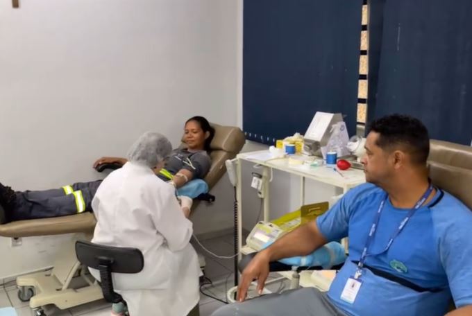 Coletas são realizadas no Hemonúcleo de Juazeiro do Norte neste Dia Mundial do Doador de Sangue