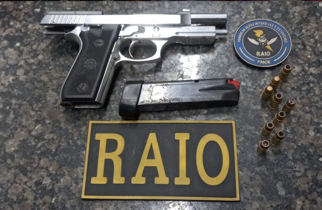 Ações do Raio resultam na apreensão de armas de fogo em Juazeiro do Norte e Crato