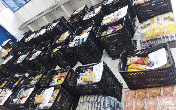 Banco de Alimentos entrega mais de uma tonelada em doações arrecadadas durante Juaforró