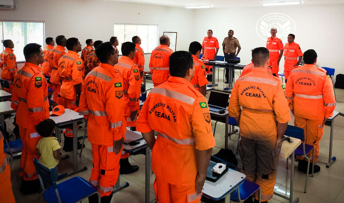 Bombeiros Militares do Ceará concluem Curso de Geoprocessamento para Combate a Incêndios Florestais