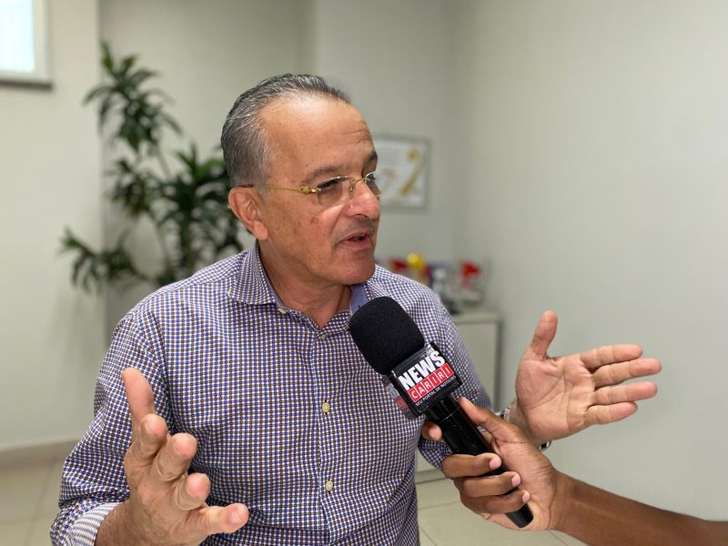 Giovanni Sampaio fala da grande lotação no Hospital Regional e da instalação de heliponto na unidade