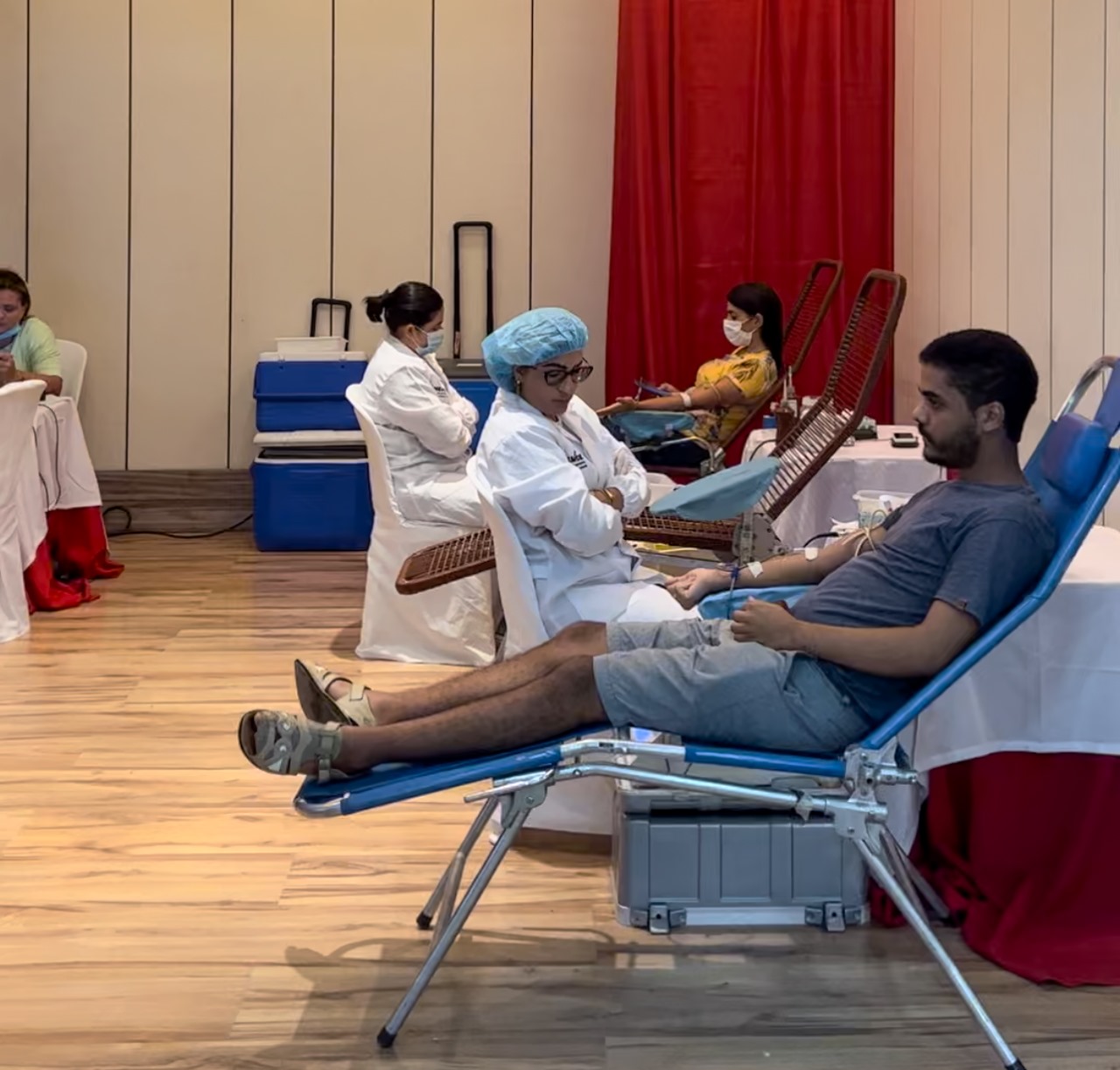 Cariri Shopping e Hemoce realizam ação de doação de sangue