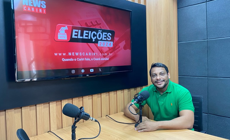 Confira a entrevista com Gilberto Ricarte (MDB), candidato a vereador de Juazeiro do Norte