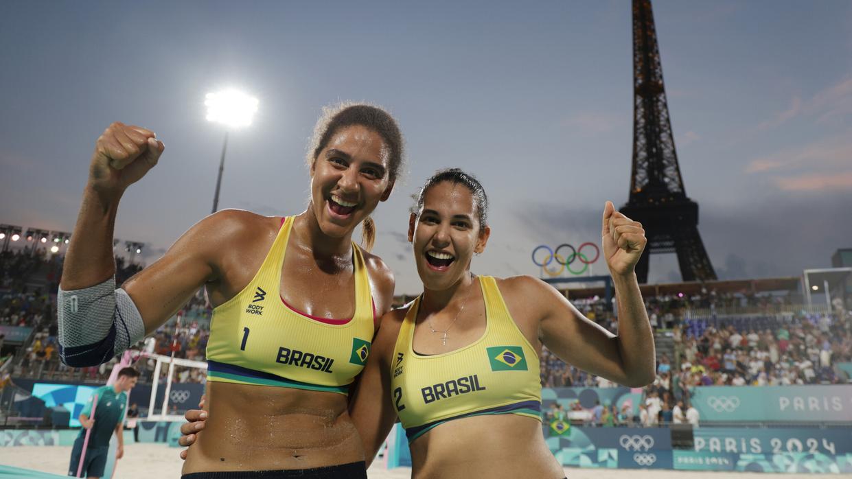 Ana Patrícia e Duda avançam para a semifinal no vôlei de praia