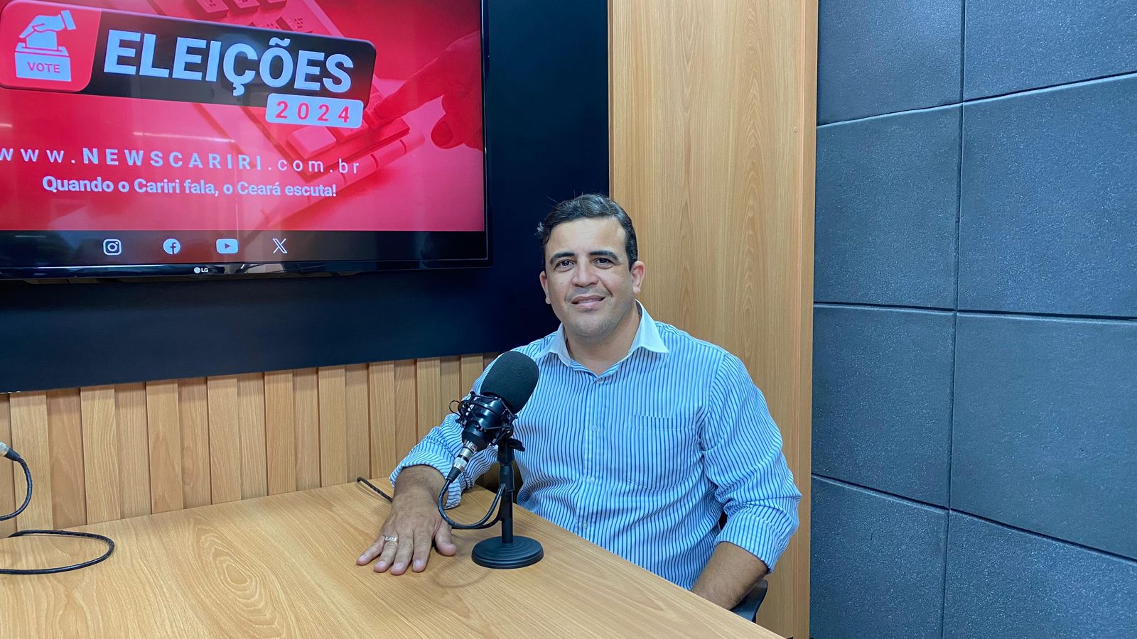 Confira a entrevista com Alexandre Sobreira (DC), pré-candidato a vereador de Juazeiro do Norte