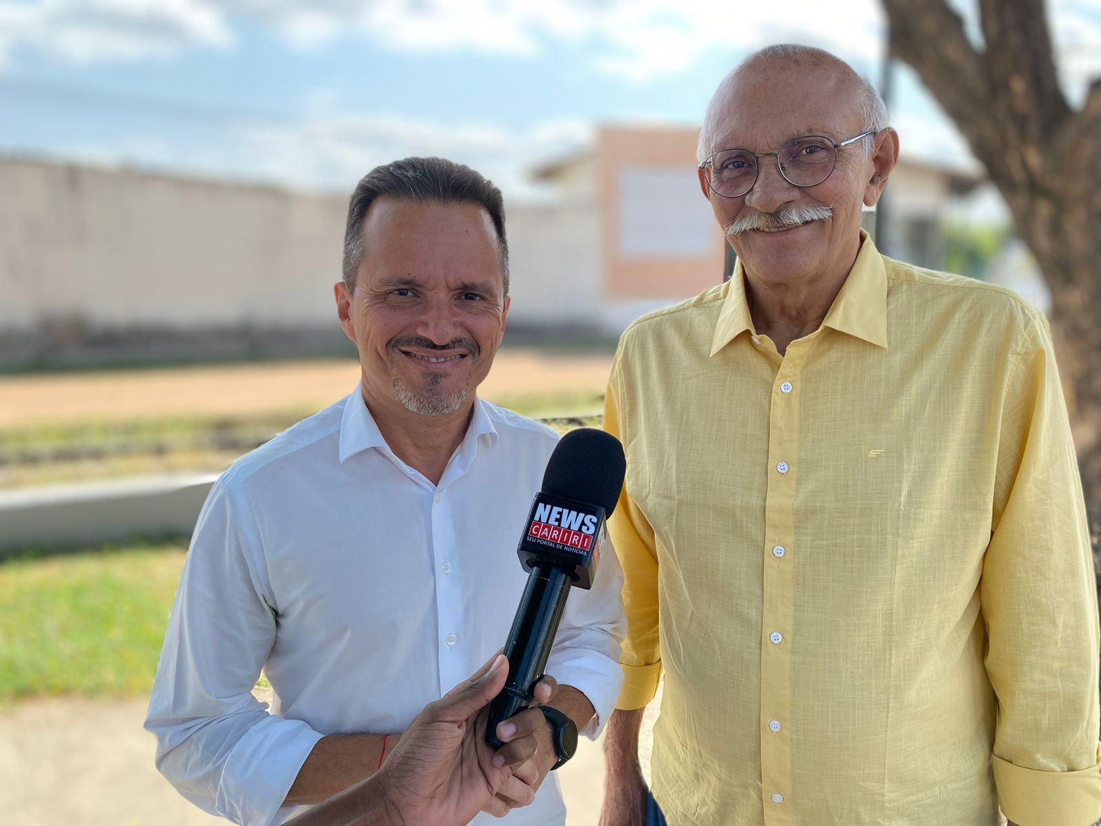 André Barreto e dr. Leitão detalham agenda e propostas no primeiro dia de propaganda eleitoral no Crato