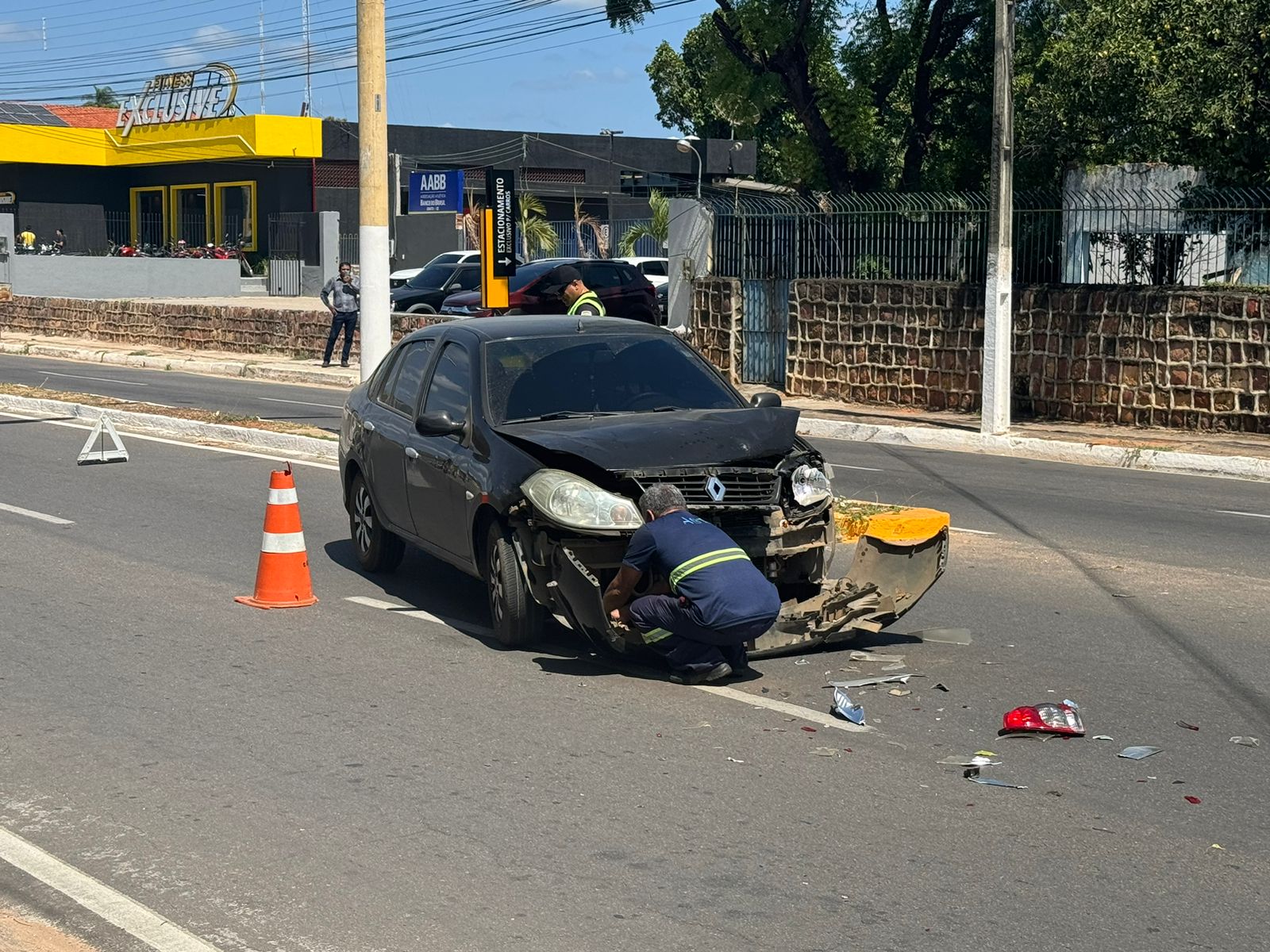 AO VIVO: acidente entre dois carros é registrado na cidade do Crato