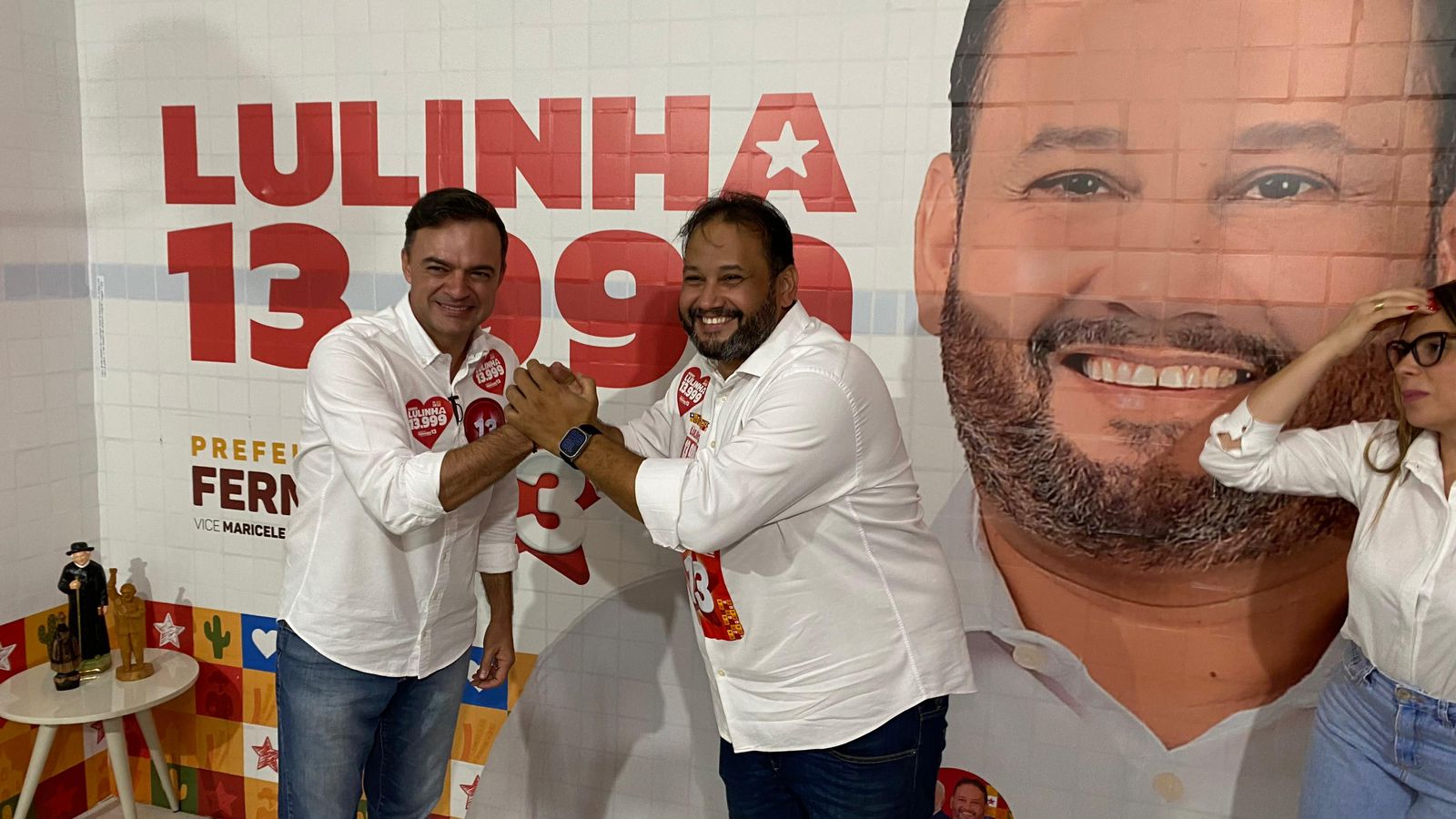 Lulinha inaugura comitê de campanha a vereador de Juazeiro do Norte com a presença de Fernando Santana