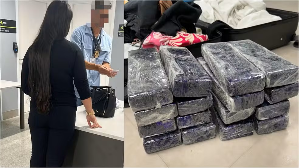 Cearense é presa em aeroporto na Paraíba com 26 kg de haxixe