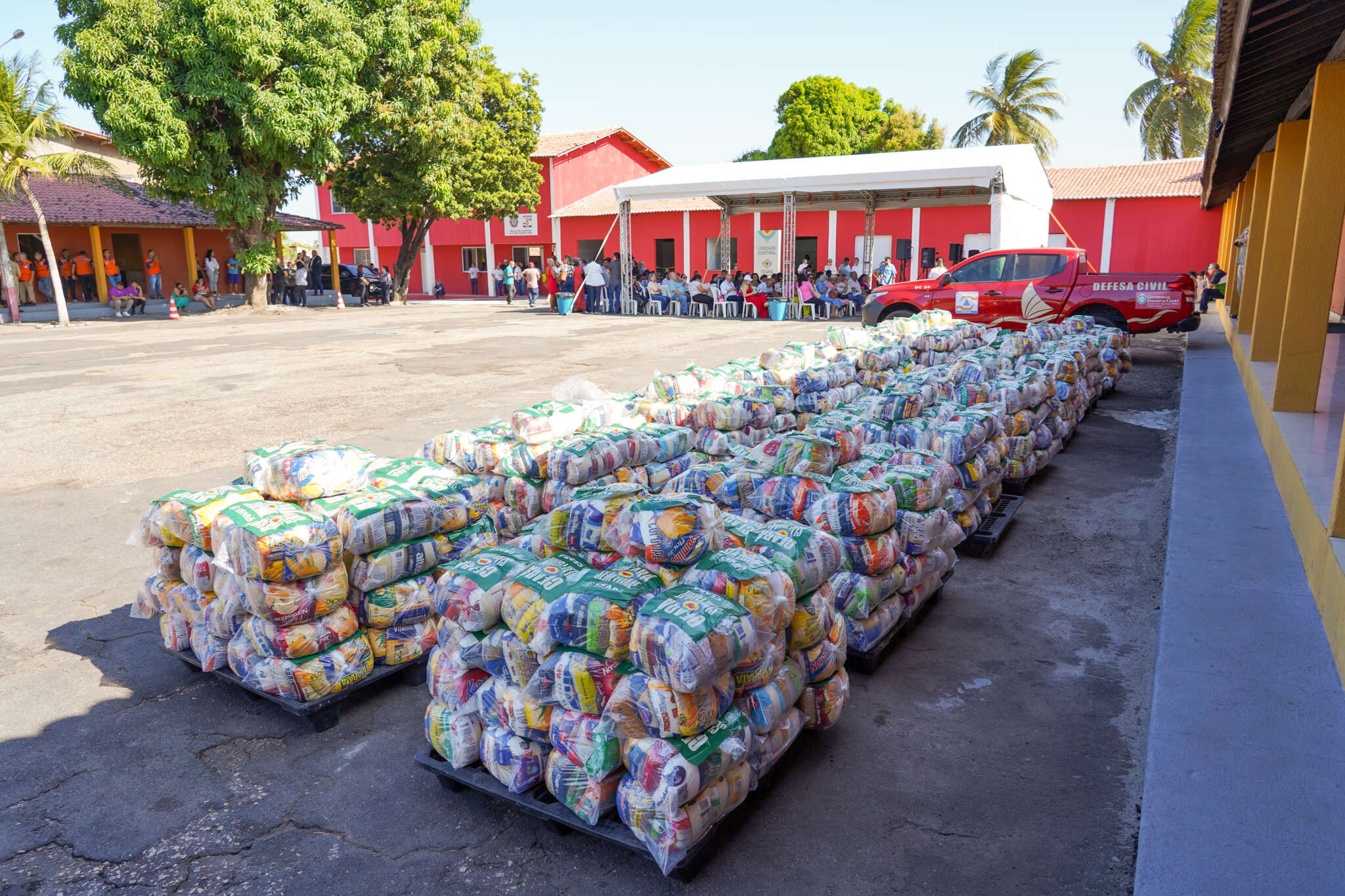 Campanha Ingresso Solidário arrecada mais de 20 toneladas de alimentos para o Ceará Sem Fome