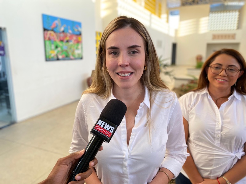 Vice-governadora Jade Romero participa da aula inaugural do programa Prospera Mais Ceará, com capacitação profissional para mulheres