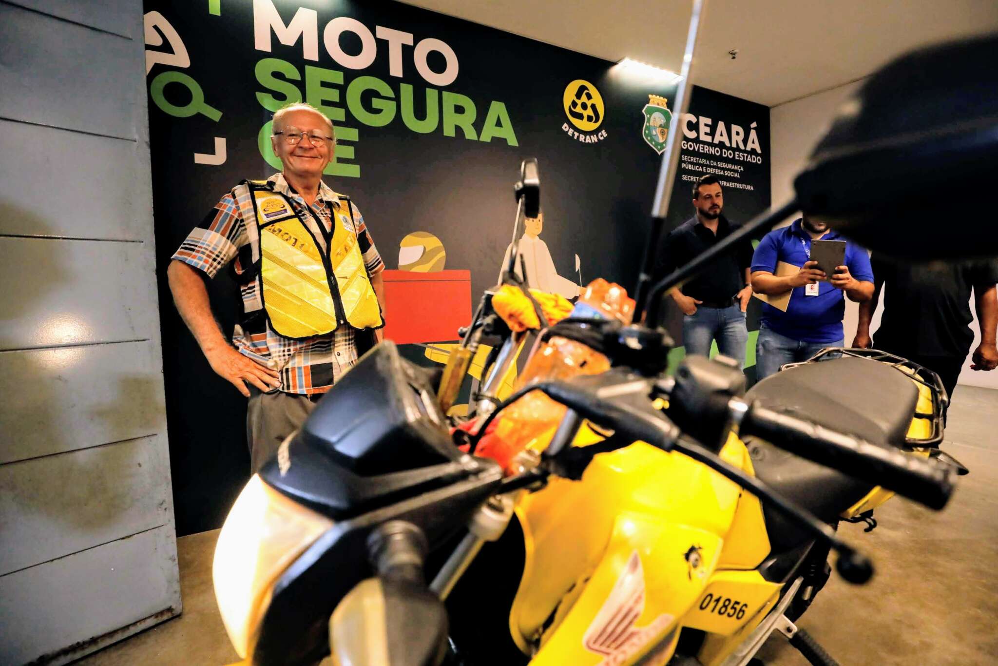 Governo inicia cadastro de entregadores de aplicativo e mototaxistas no programa Moto Segura CE