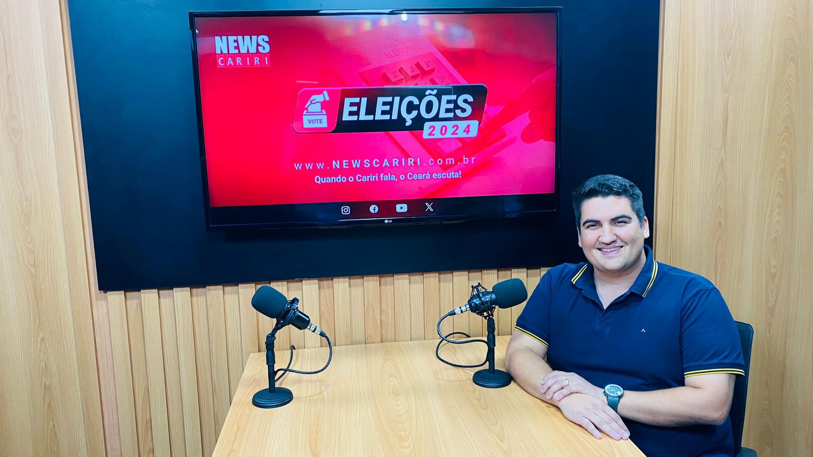 Confira a entrevista com Matheus Leite (PDT), candidato a vereador de Crato