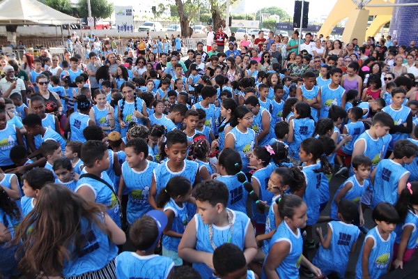 500 crianças participam de Corridinha Kids em Juazeiro do Norte