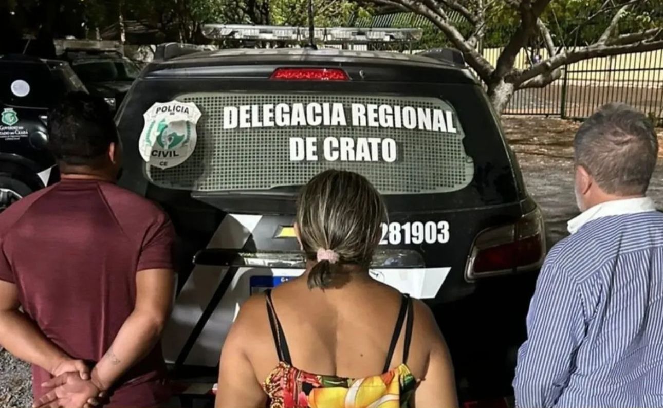 Três pessoas são presas em flagrante por levar duas meninas a um motel, em Crato