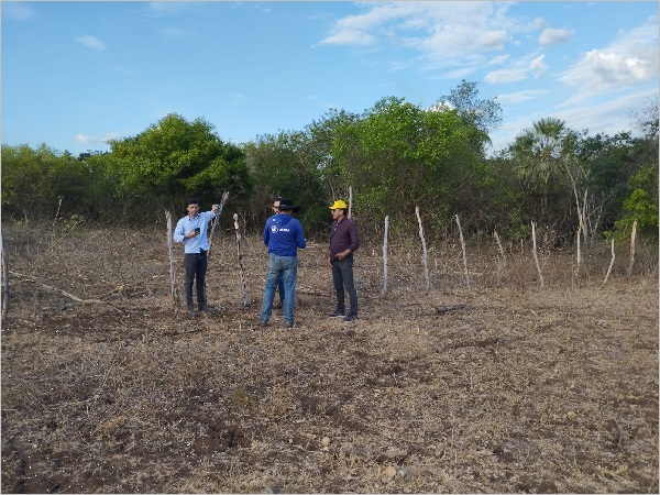 Visita técnica é feita para implantação de nova Fazenda Agroecológica em Juazeiro do Norte