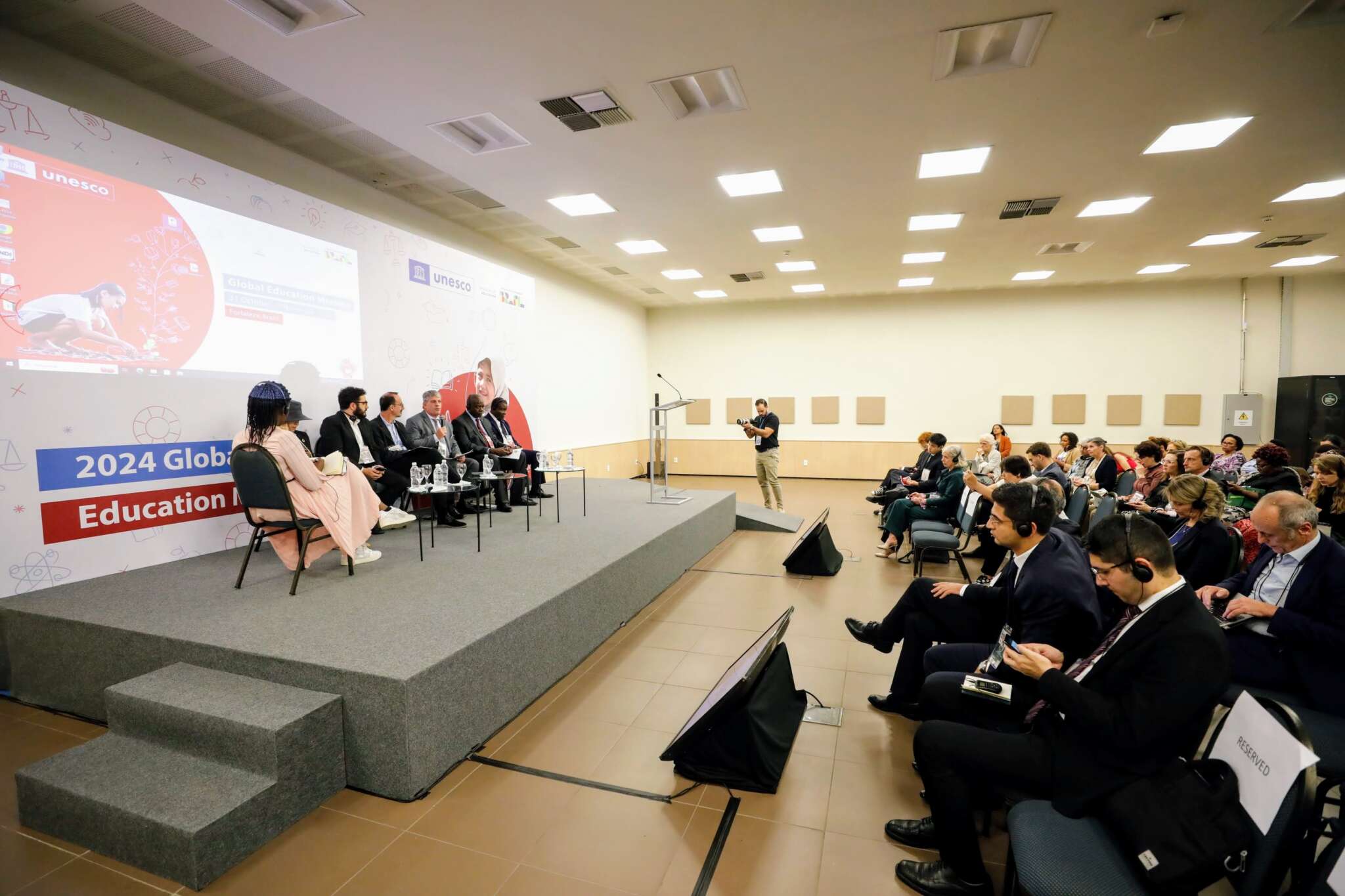 Começam os debates do Encontro Global de Educação (GEM) de 2024, em Fortaleza