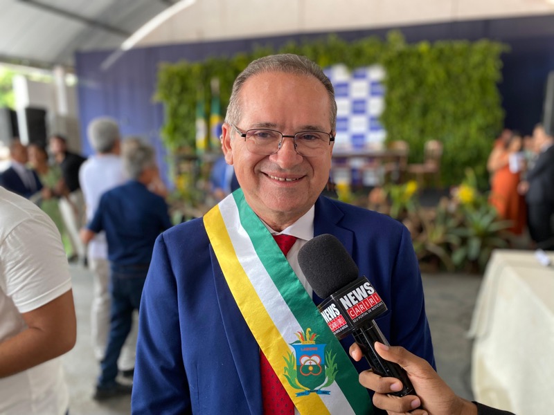 José Ailton Brasil fala da passagem do comando da prefeitura do Crato para André Barreto