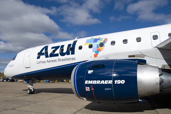 Azul cancela voos diários de Juazeiro do Norte para Fortaleza e Recife a partir de março