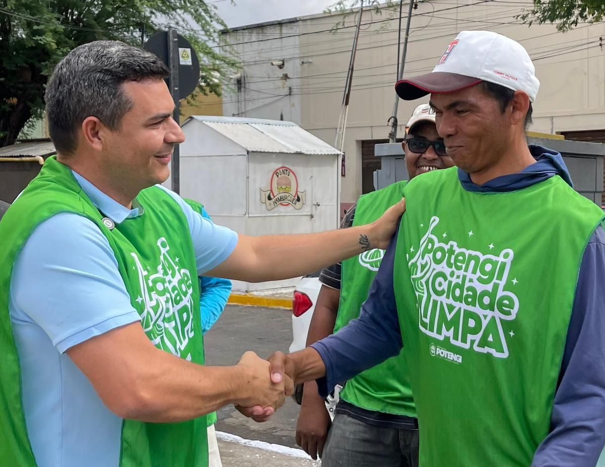 Salviano Alencar realiza ação “Potengi Cidade Limpa” para inaugurar um novo tempo na cidade