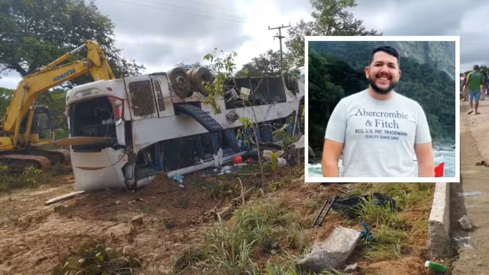 Motorista cearense é um dos sete mortos em acidente de ônibus no Piauí