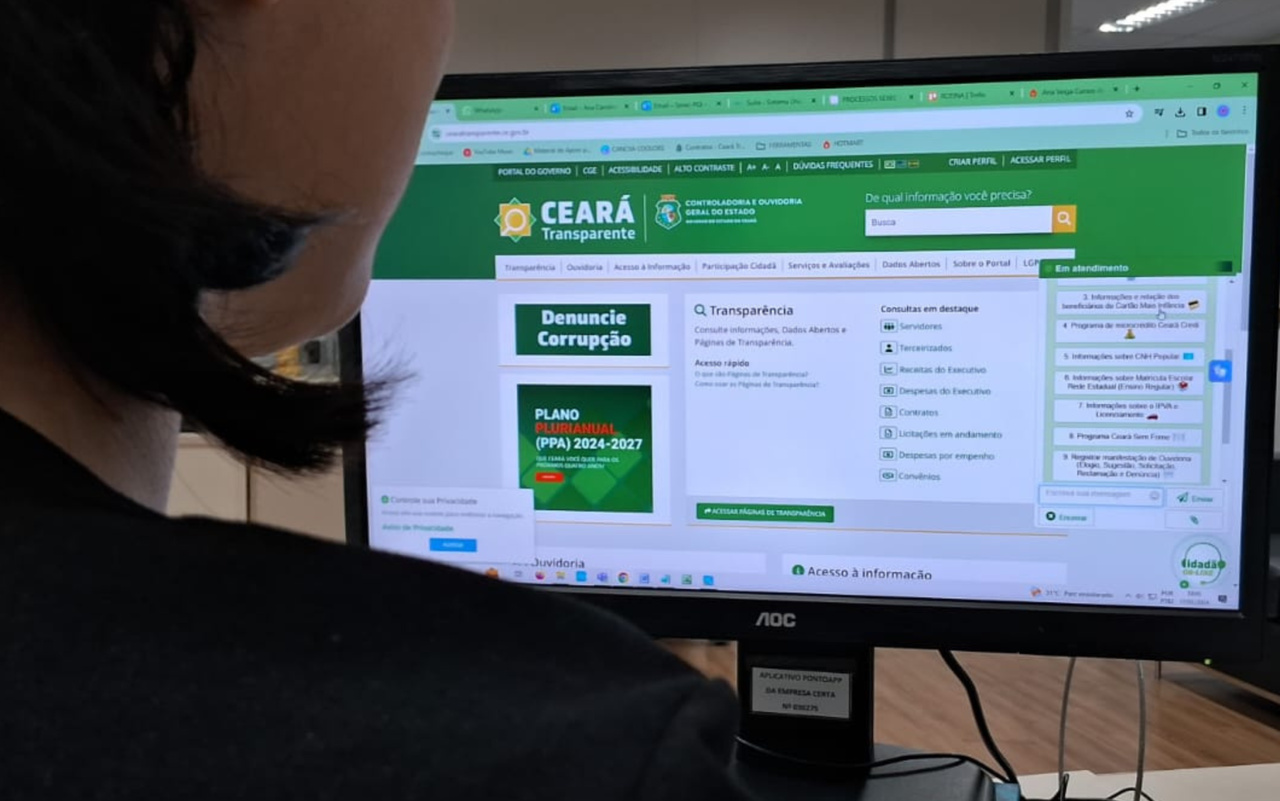 Ceará Transparente registra aumento nos acessos em janeiro de 2025